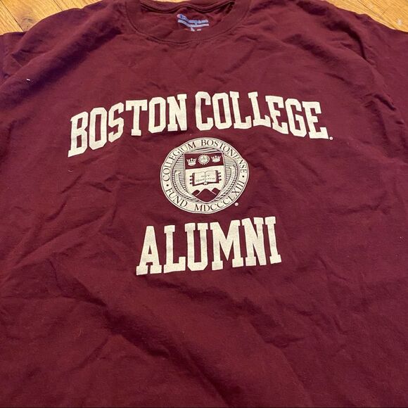 Champion Boston College Alumni Tee Size Large - Picture 2 of 3